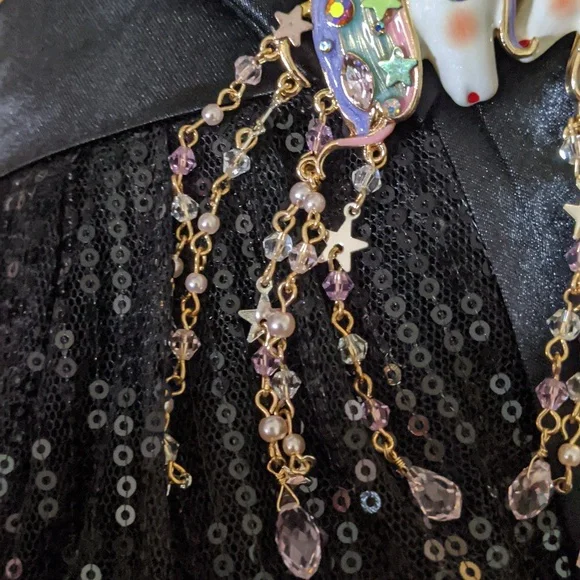 Betsey Johnson Unicorn Earrings - NWT - Picture 3 of 4